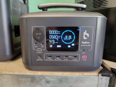 Зарядная станция BIGBLUE CELLPOWA 600W PORTABLE POWER STATION(EU VERSION). Аналог EcoFlow! 1 фото