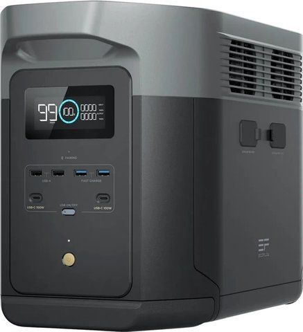 Зарядна станція EcoFlow Delta 2 Max, 2400 Вт, 2048 Вт*год (електростанція для дому, UPS, ДБЖ) EFD2M фото