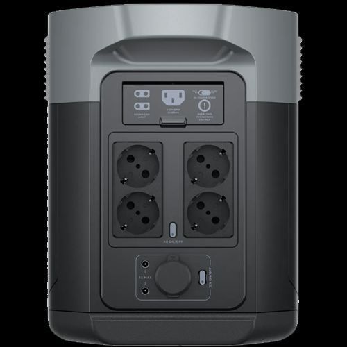 Зарядна станція EcoFlow Delta 2 Max, 2400 Вт, 2048 Вт*год (електростанція для дому, UPS, ДБЖ) EFD2M фото