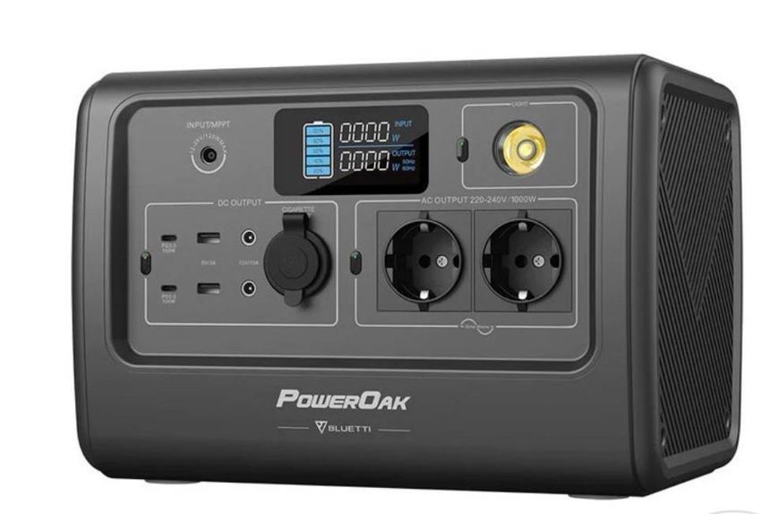 Зарядна станція Bluetti PowerOak EB70, 1000 Вт, 716 Вт*год. ЄВРОПА 114 фото